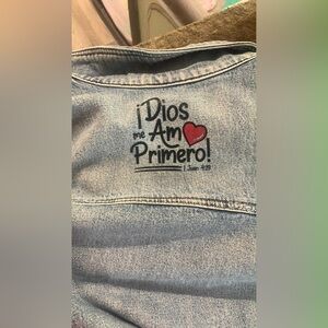 DTF (Direct to Film Printing) “ Dios me amo primero” (God loved me first)